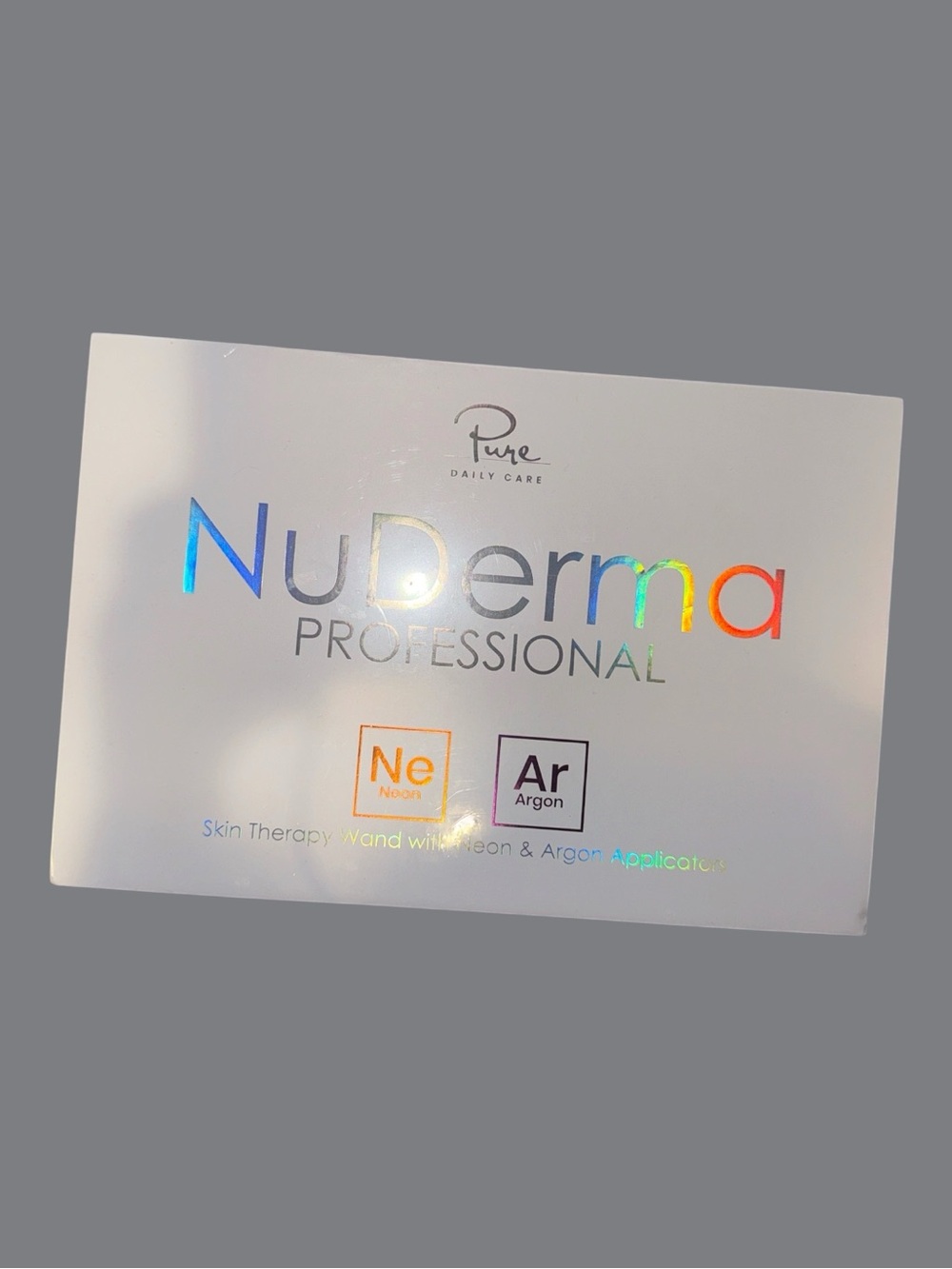 NuDerma professional skin therapy wand- new